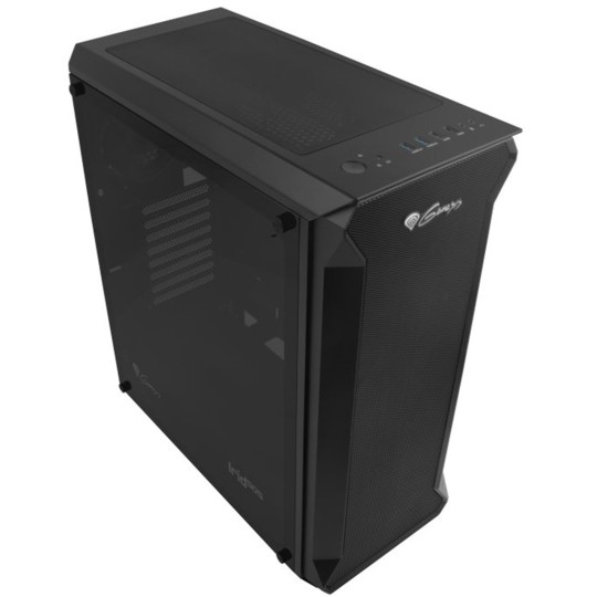 Caja gaming genesis irid 505 atx 2xusb 3.0 2xusb 2.0 s - f cristal templado