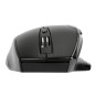 Mouse raton ergonomico targus bluetrace wireless inalambrico antimicrobiano negro