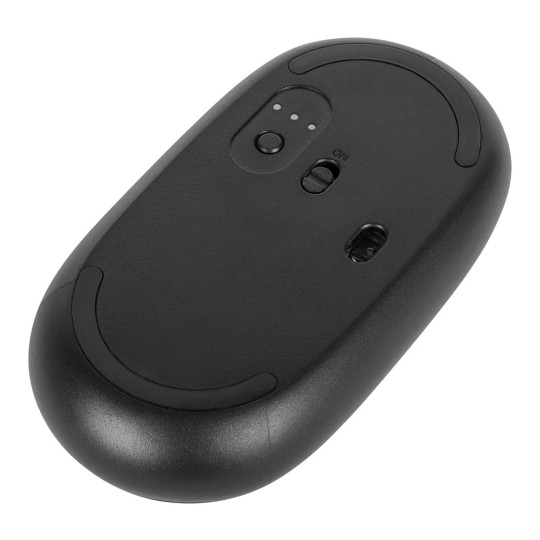 Mouse raton targus compact multi - device wireless inalambrico antimicrobiano negro
