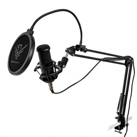 Kit microfono phoenix streamcast pro gaming conector jack