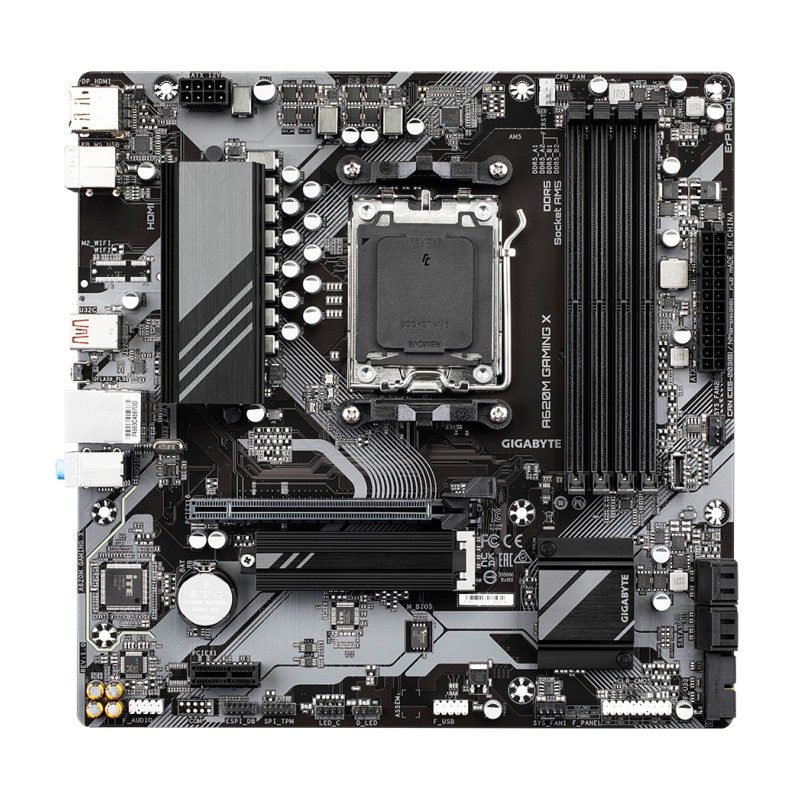 Placa base gigabyte a620m gaming x am5 matx 4xddr5