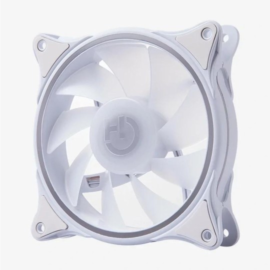 Hiditec ventilador gaming argb-n-18 white 120 mm