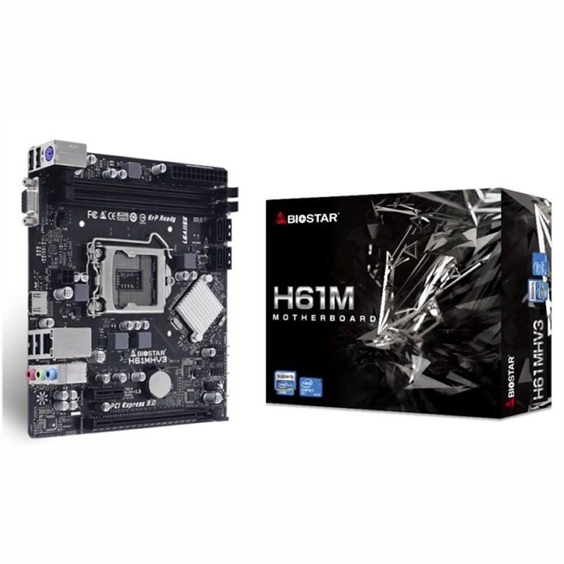 Biostar placa base h61mhv3 matx lga1155
