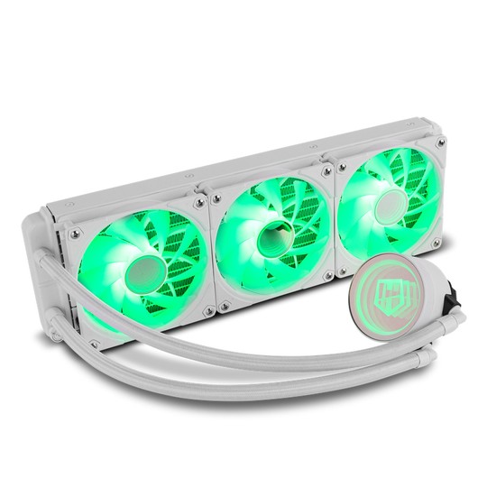 DISIPADOR REF LIQUIDA NOX M360 ARGB WHITE