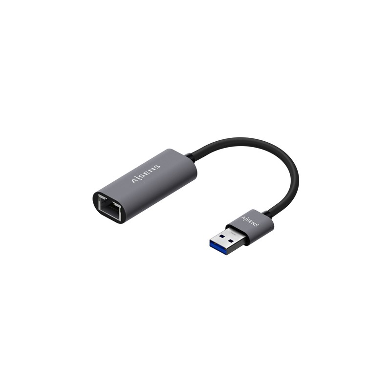CABLE USB 3.0 A ETHERNET GIGABIT AISENS GRIS