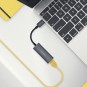 CABLE USB-C A ETHERNET GIGABIT AISENS GRIS