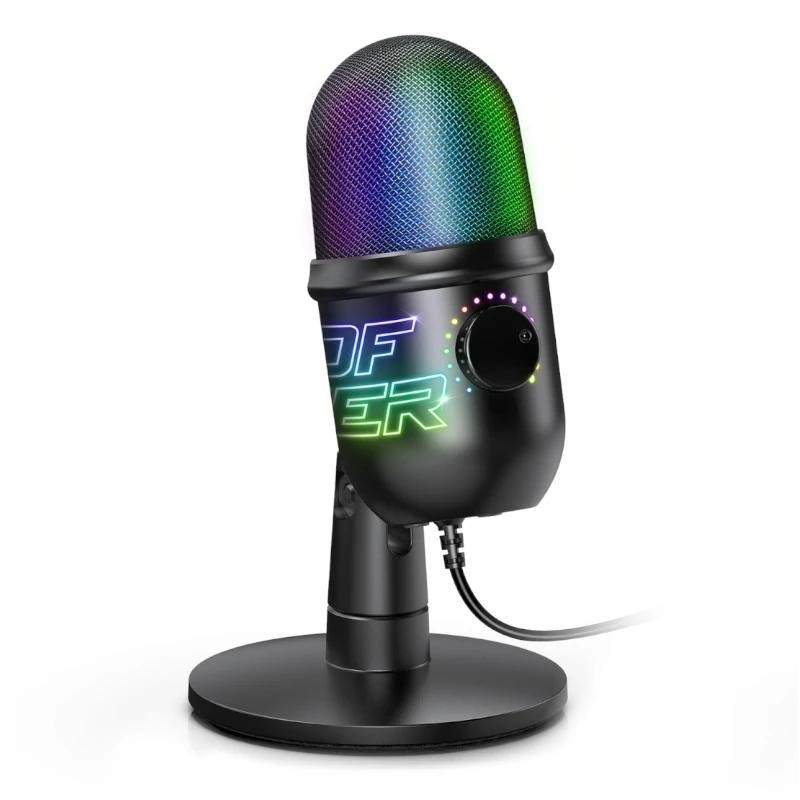 Spirit of gamer microfono eko negro