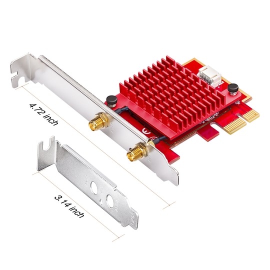 WIRELESS LAN PCI-E CUDY AX5400 WIFI 6E