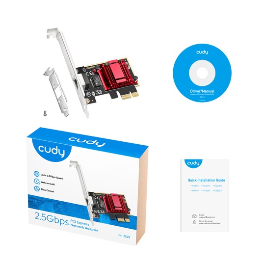 WIRELESS LAN PCI-E CUDY 2.5G PCI EXPRESS ADAPTER