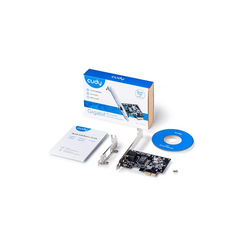WIRELESS LAN PCI-E CUDY GIGABIT PIC-E ADAPTER