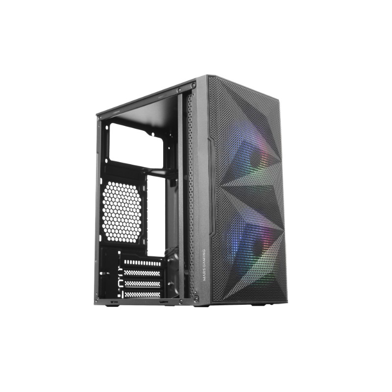 Caja Minitorre Microatx Mcme Negro Mars Gaming