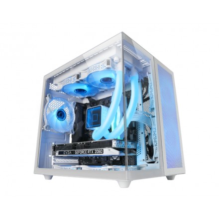 Caja Minitorre Microatx Mcnovam Blanco Mars Gaming