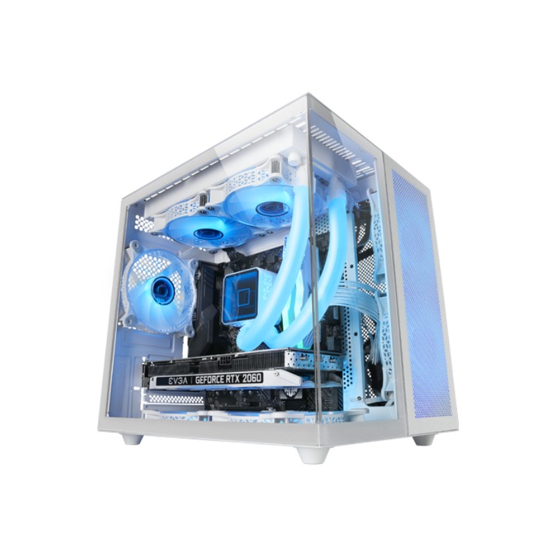 Caja Minitorre Microatx Mcnovam Blanco Mars Gaming