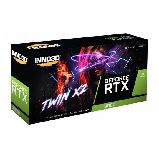 TARJETA GRÁFICA INNO3D RTX 3060 TWIN X2
