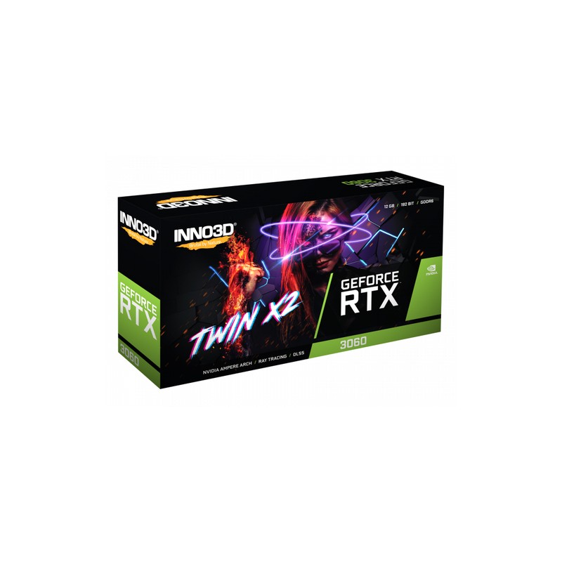 TARJETA GRÁFICA INNO3D RTX 3060 TWIN X2
