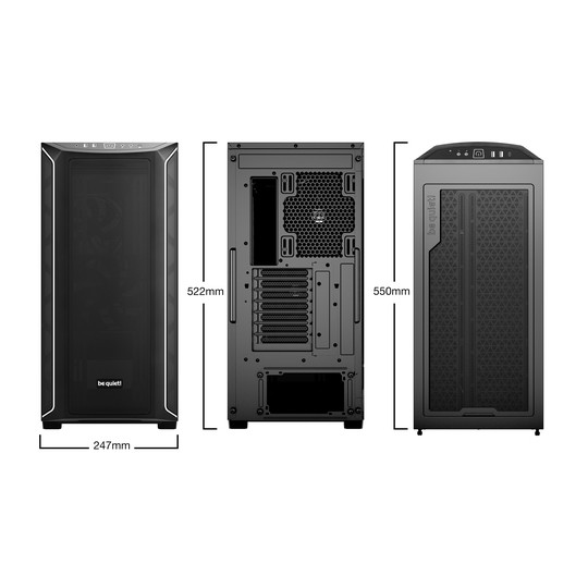 TORRE E-ATX BE QUIET! SHADOW BASE 800 DX BLACK