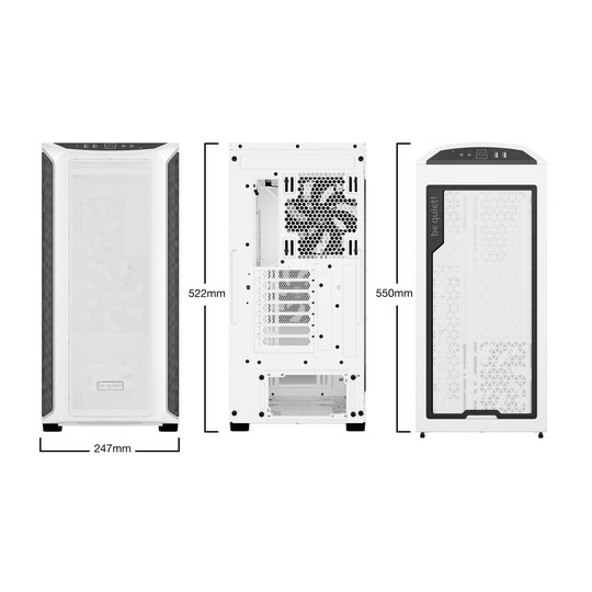 TORRE E-ATX BE QUIET! SHADOW BASE 800 DX WHITE