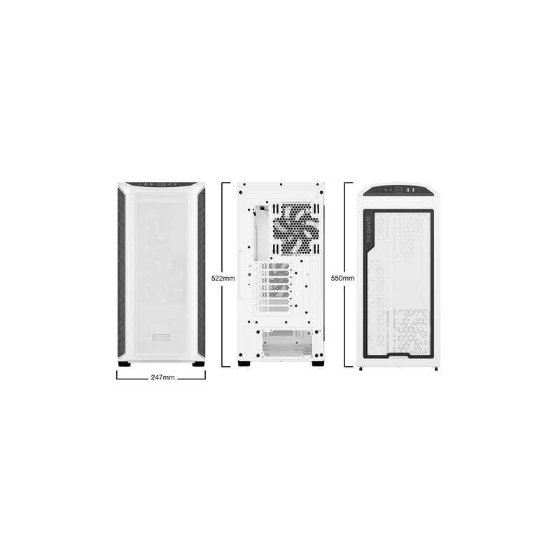 TORRE E-ATX BE QUIET! SHADOW BASE 800 DX WHITE