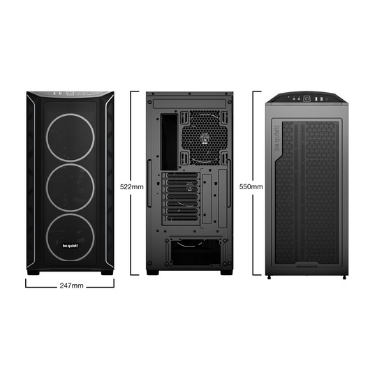 TORRE E-ATX BE QUIET! SHADOW BASE 800 FX BLACK