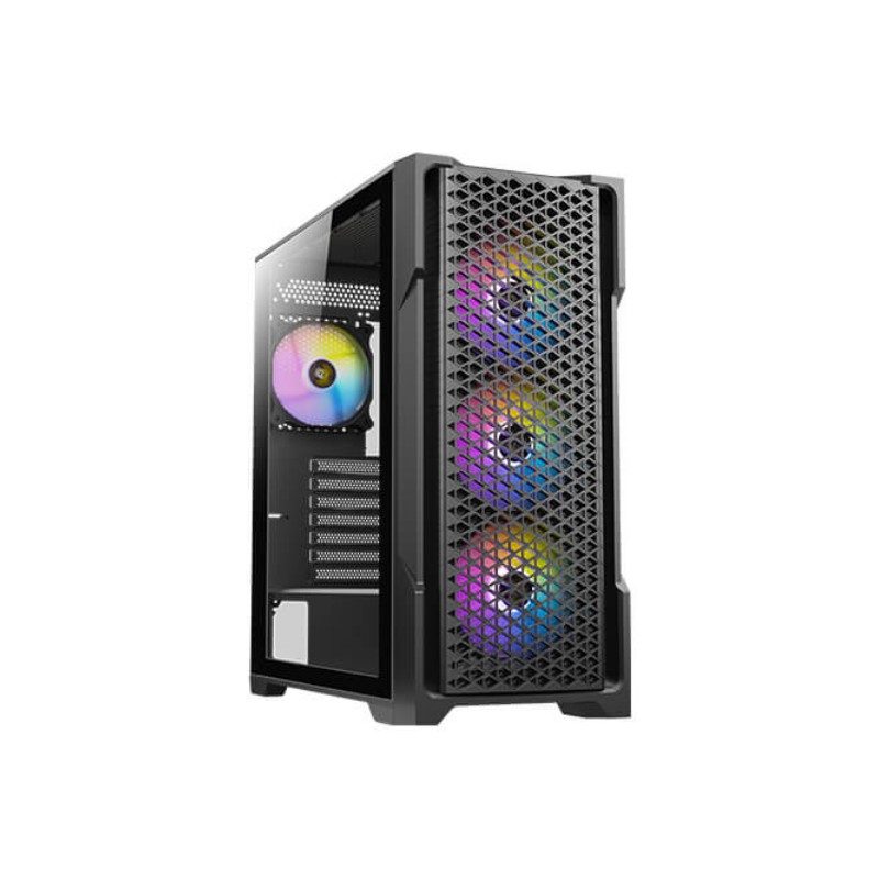 Caja Semitorre Atx Ax90 Rgb Negro Antec