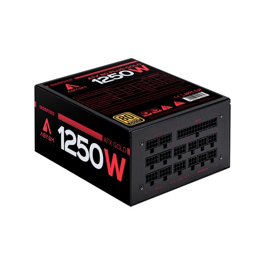 FUENTE ATX 1250W ABYSM MORPHEO  80*/GOLD  AB53004