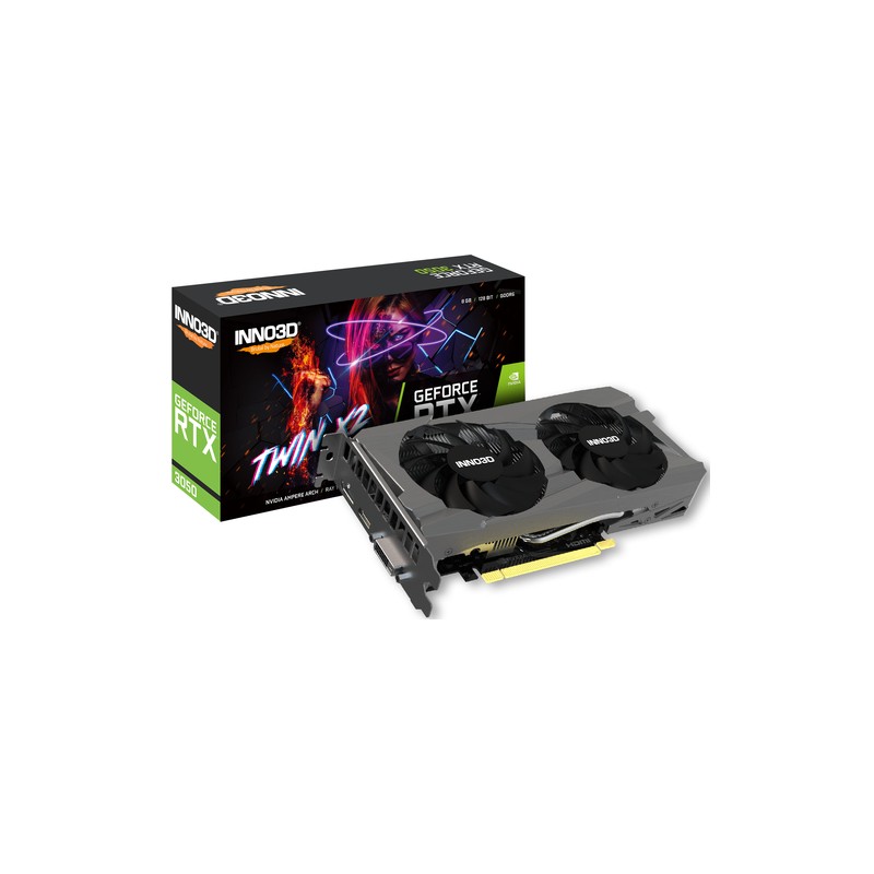 TARJETA GRÁFICA INNO3D RTX 3050 TWIN X2 V2 8GB