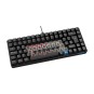 Hiditec teclado gaming gm1k  switches brown