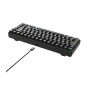 Hiditec teclado gaming gm1k switches red