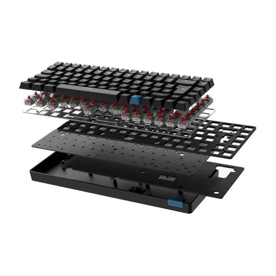 Hiditec teclado gaming gm1k switches red
