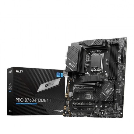 Msi placa base pro b760-p ddr4 ii atx lga1700