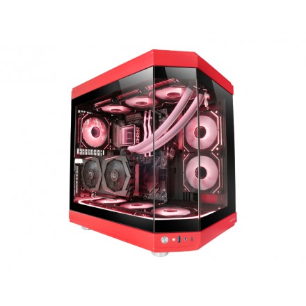 Caja Semitorre Atx Mc3t Rojo Mars Gaming