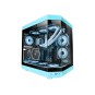 Caja Semitorre Atx Mc3t Azul Mars Gaming