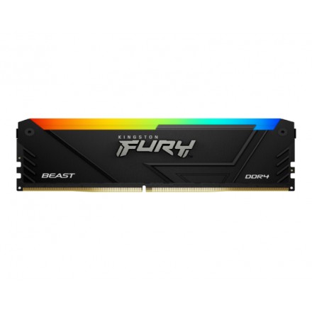 Ddr4 8 Gb 3200 Mhz. Fury Beast Rgb Kingston
