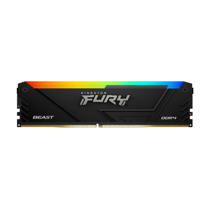 Ddr4 32 Gb 3200 Mhz. Fury Beast Rgb Kingston