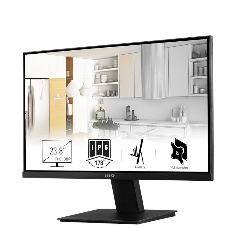 Msi mp2412 monitor 23.8" ips fhd 16:9 vga hdmi