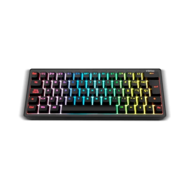 Krom kreator mini teclado mecánico  rgb