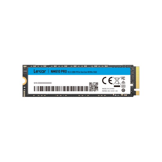 DISCO DURO M2 SSD 500GB LEXAR NM610 PRO NVME