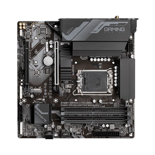 PLACA BASE GIGABYTE 1700 B760M-G X AX DDR4