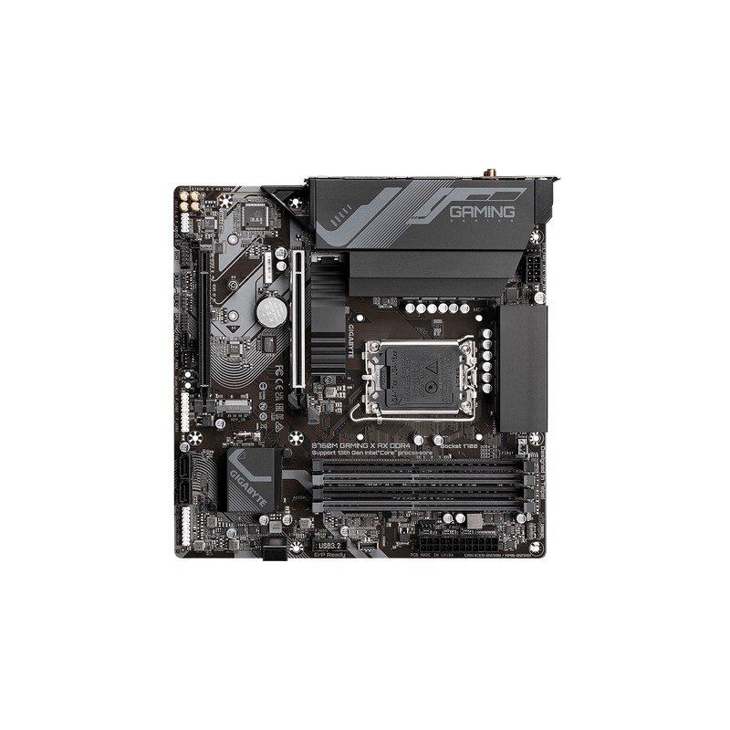 PLACA BASE GIGABYTE 1700 B760M-G X AX DDR4