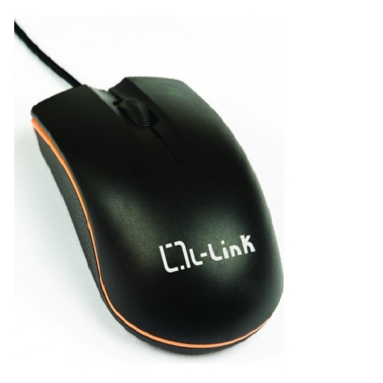 RATON OPTICO USB L-LINK NEGRO LL-2081