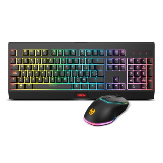 TECLADO+RATON KROM KABALA WIRELESS RGB GAMING