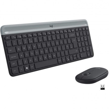 Logitech mk470 tecl+ratón wireless advanced