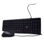 Ewent ew3006 kit teclado+ raton escrit. silenciosa
