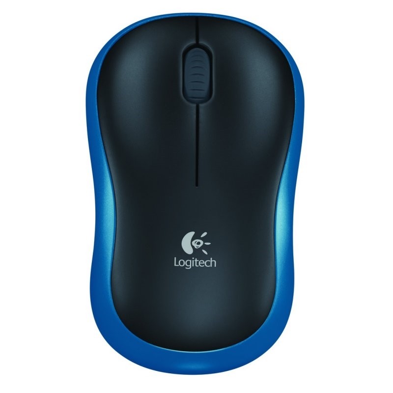 Logitech ratón inalámbrico m185 azul