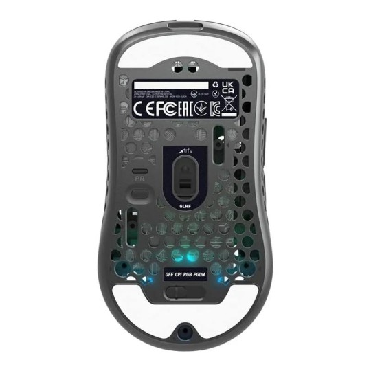 Cherry xtrfy ratón rgb 400-16.000 dpi inal. black