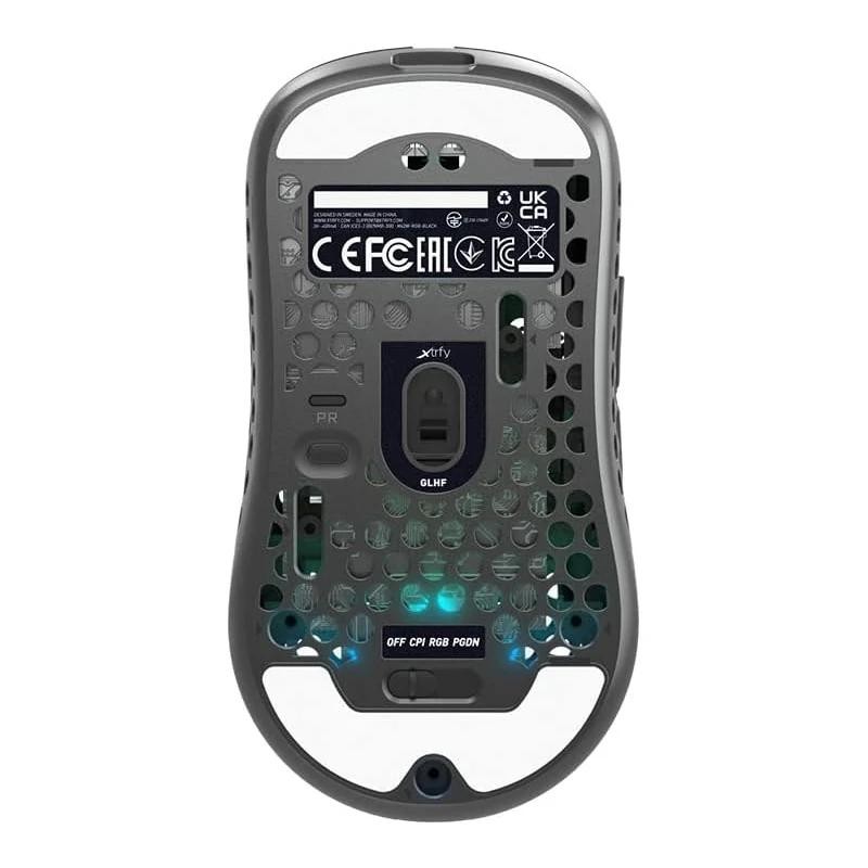 Cherry xtrfy ratón rgb 400-16.000 dpi inal. black