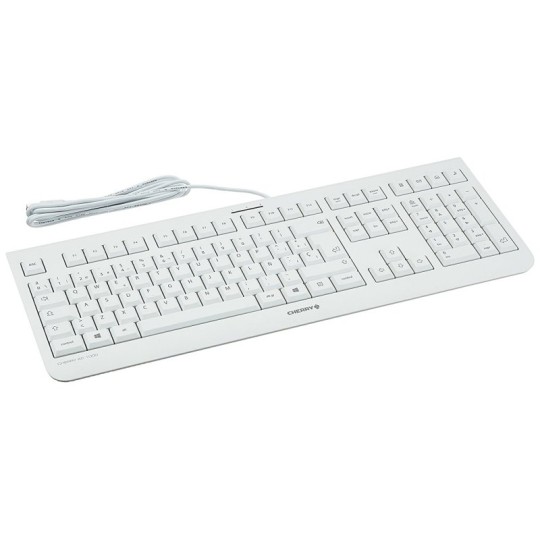 Cherry teclado kc 1000 blanco