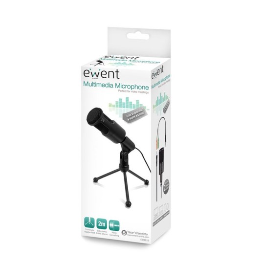 Ewent ew3552 micrófono multimedia cancelación ruid