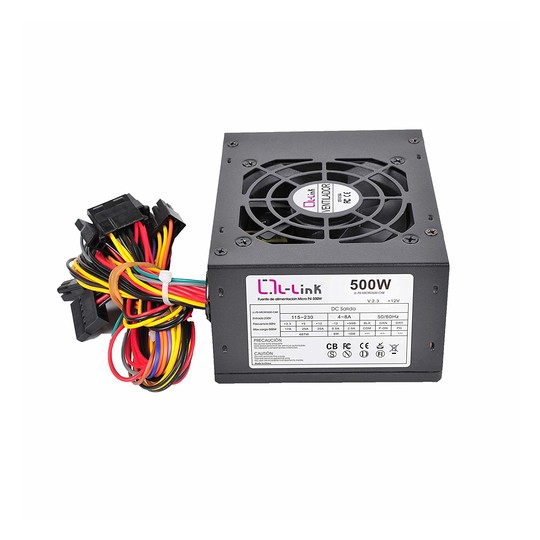 FUENTE DE ALIMENTACION MICRO-ATX 500W L-LINK