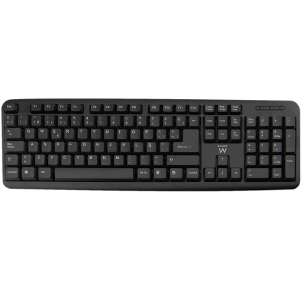 Ewent teclado slim ew3109 usb negro